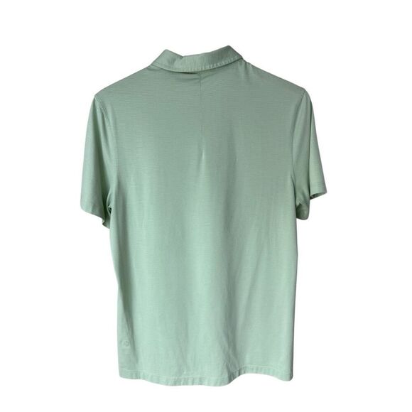 Lululemon Evolution Short Sleeve Polo Shirt Creamy Mint Size M - Picture 6 of 11